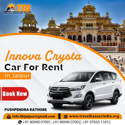 Innova Crysta Car Rental in Jaipur