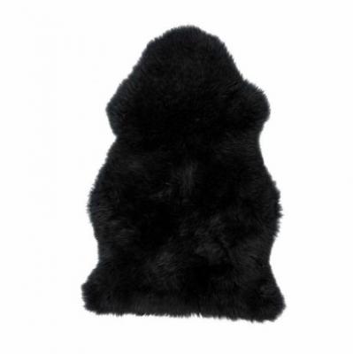 Elegant Black Sheepskin Rug - 100% Genuine Slate Black Sheepskin from Devon