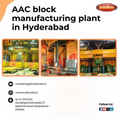 AAC Block Manufacturing Plant Cost in Hyderabad | Buildmate