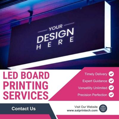 LED Board Printing Services in Noida - Other Other