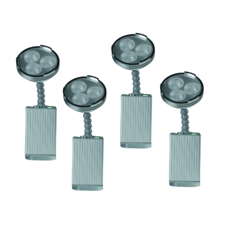 Bullet Wash Pinspot Fixture (Pack of 4) For Sale