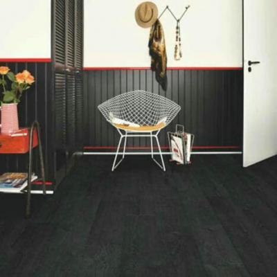 black vinyl flooring