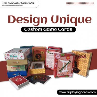 Design Unique Custom Game Cards