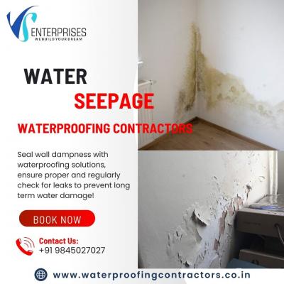 Wall Water Seepage Waterproofing Contractors in Bangalore