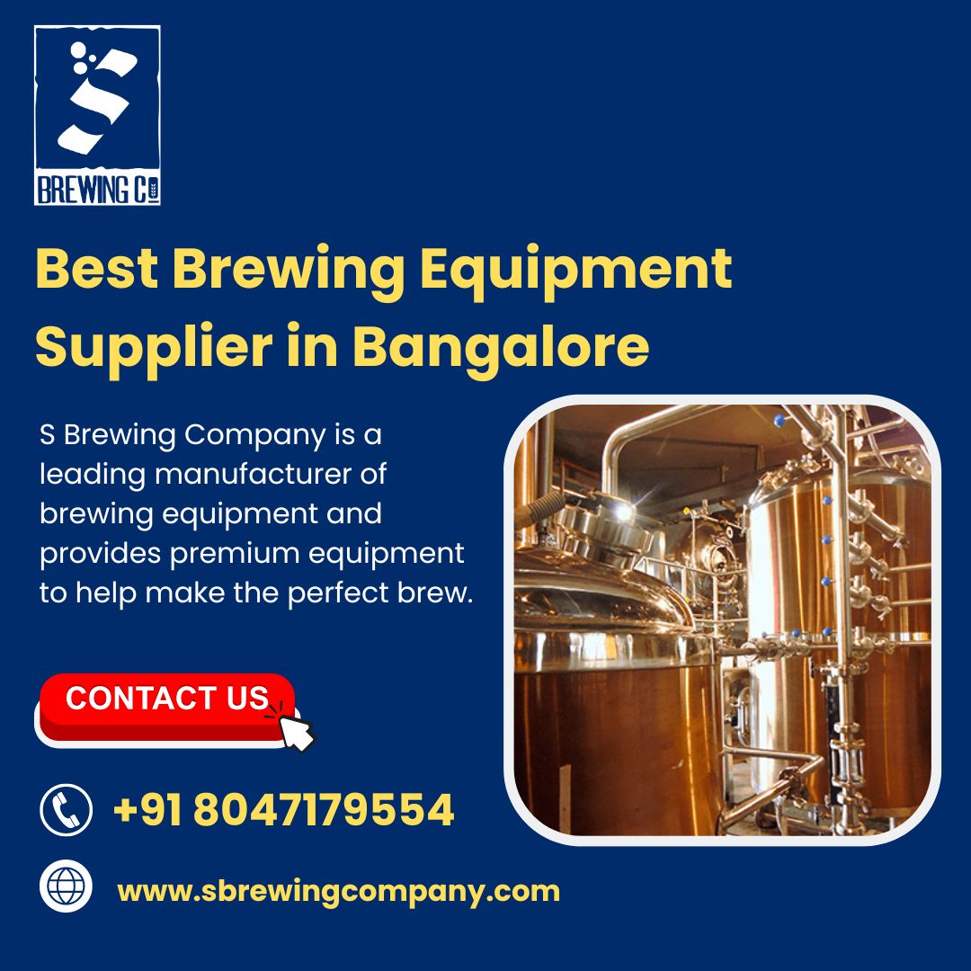 Best Brewing Equipment Supplier in 