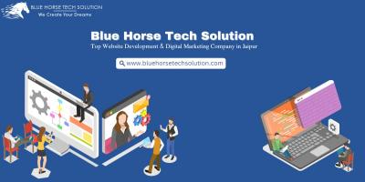 Top Website Development & Digital Marketing Company in Jaipur | Blue Horse Tech Solution