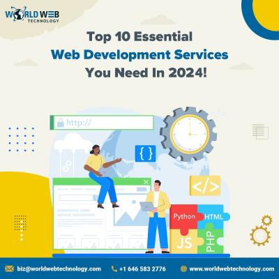 Top 10 Essential Web Development Services You Need In 2024!