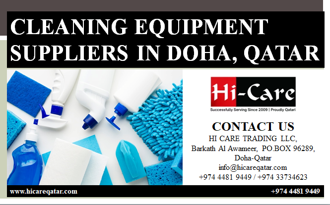 Cleaning Equipment Suppliers in Doha, Qatar