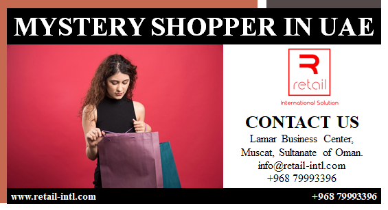 Mystery shopper in uae