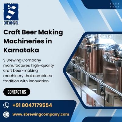 Craft Beer Making Machineries in Karnataka