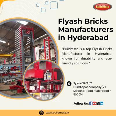 Flyash Bricks Manufacturers in Hyderabad | Buildmate