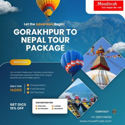 Gorakhpur to Nepal Tour Package, Nepal Tour Package from Gorakhpur