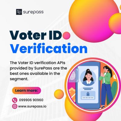 Voter ID Verification | Voter Card Verification Online - Surepass Technologies