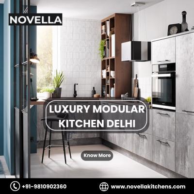 Upgrade Your Home with Luxury Modular Kitchens in Delhi