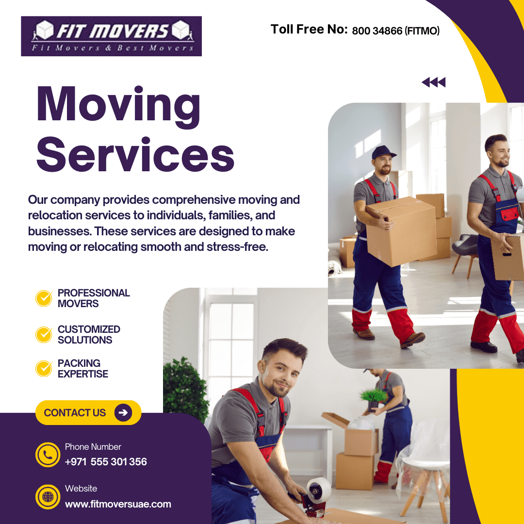 Best Movers and Packers in Dubai | Fit movers