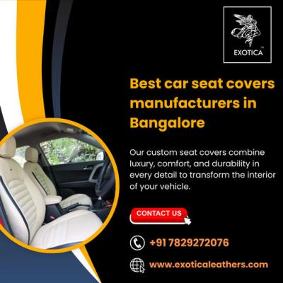 Best car seat covers manufacturers in 