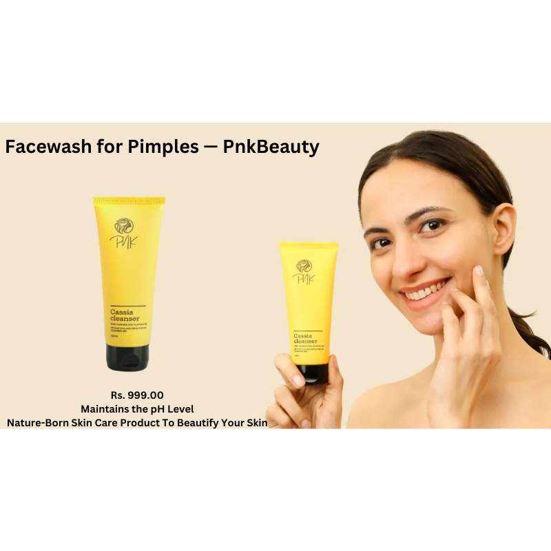 Facewash for Pimples — PnkBeauty: Clear Skin Solutions with Sunscreen Aqua Gel SPF 50