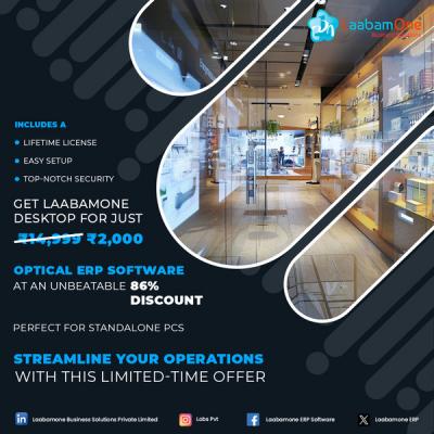 Boost Your Optical Business with Laabamone Software Solution's Top-Notch Optical Management Software