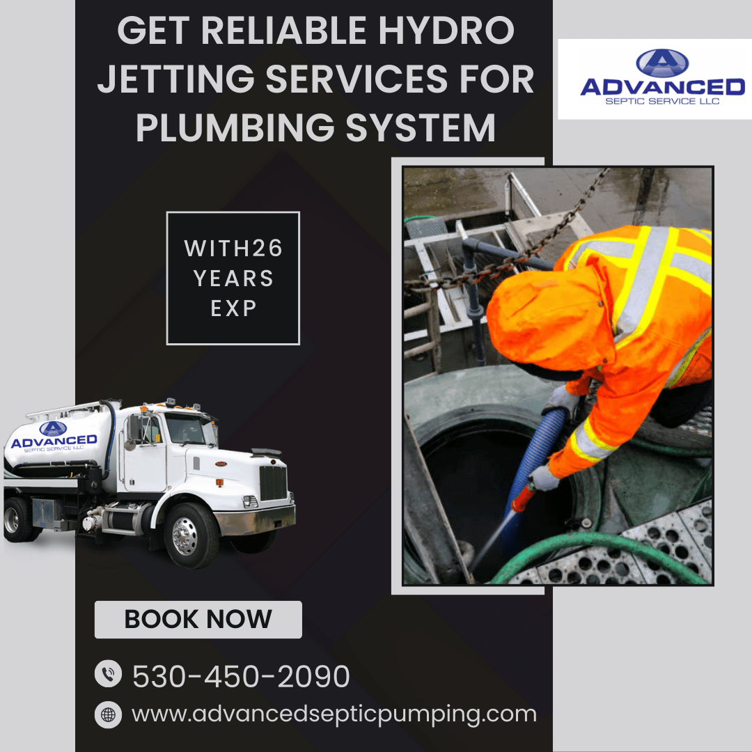 Get Reliable Hydro Jetting Services For  Plumbing System