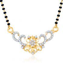 Buy Gold Mangalsutra Pendant Set Online - Karatcraft