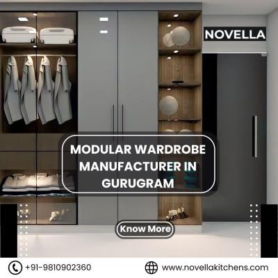 Best Modular Wardrobe Makers in Gurugram – Novella