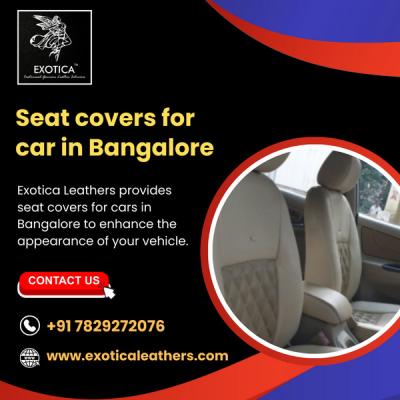 Seat covers for car in 