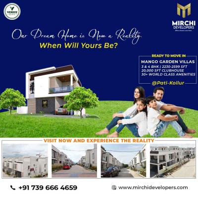 Luxury Villas In Kollur | Hyderabad