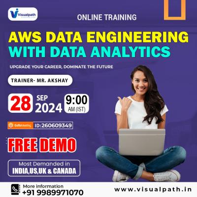 AWS Data Engineering Online FREE Demo on 28th