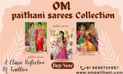 Exquisite Paithani Sarees in Chennai – Pure Silk Weaves