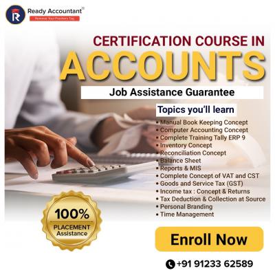 Certification Course in Accounts - Kolkata Tutoring, Lessons