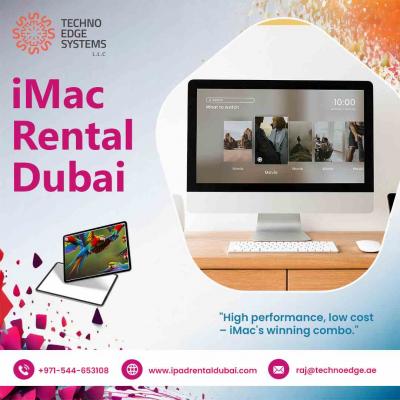 Top Quality iMac Rentals in UAE– Book Now!