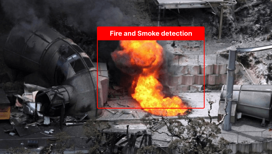 AI Fire & Smoke Detection System | Visionfacts