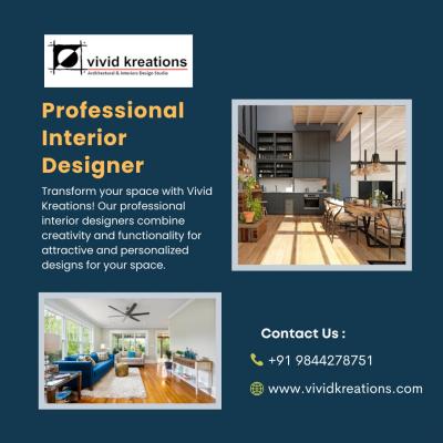 Professional Interior Designer in 