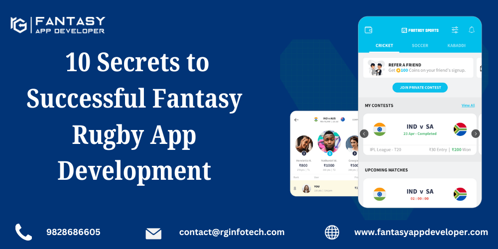  10 Secrets to Successful Fantasy Rugby App Development