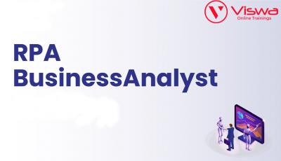 RPA Business Analyst Online Training from India 