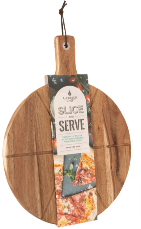 Get High-Quality Wood Serving Board from Alfresco Chef