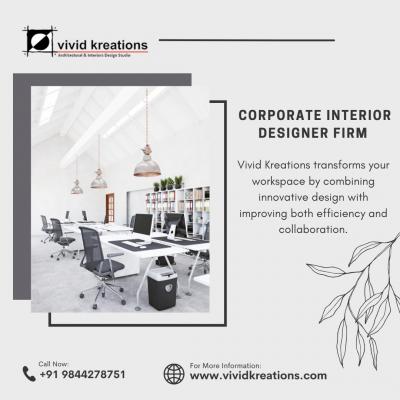 Corporate Interior Designer Firm in 