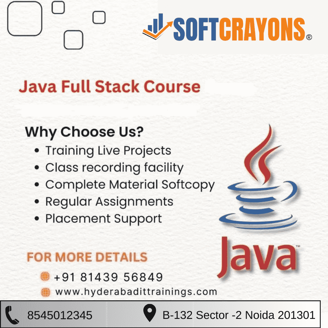 Power Up Your Java Skills: Dive into Advanced Java with Softcrayons 