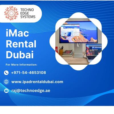 iMac Rental for Events and Offices in UAE