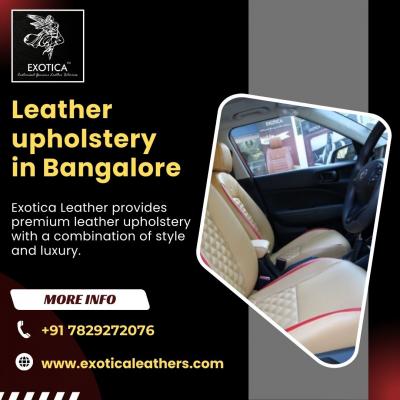 Leather upholstery in  - Bangalore Parts, Accessories