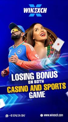 Winexch Offers 100% Losing Bonus for Casino and Sport Games