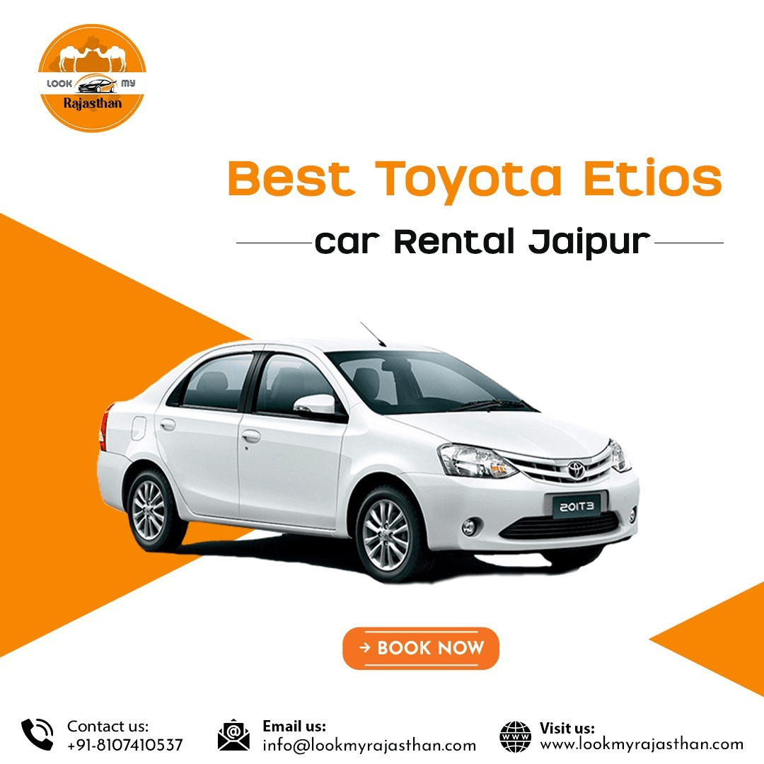 Etios on rent in Jaipur