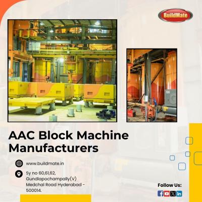 AAC Block Machine Manufacturers | 7675989961 | Buildmate - Hyderabad Other