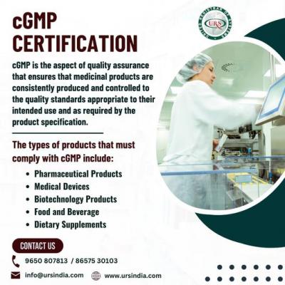 GMP Certification Provider in Ahmedabad - Ahmedabad Other