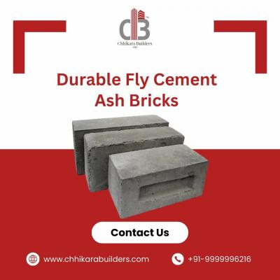 Reliable Cement Fly Ash Bricks by Chhikara Builders