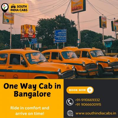 One Way Cab in Bangalore