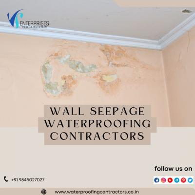 Wall Seepage Waterproofing Contractors in Bangalore