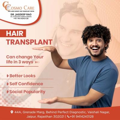 Hair Transplant in Jaipur: With Cosmocareofficial - Jaipur Other