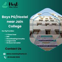 Nest Stay Home|Boys PG/Hostel near Jain College