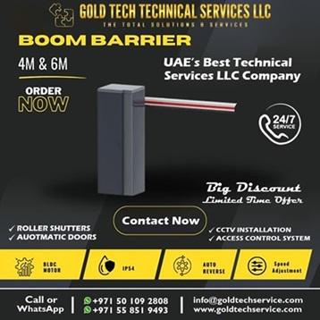 Booms Barriers - Dubai Construction, labour